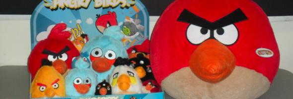 Les peluches Angry Birds arrivent !