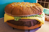 Hamburger-Bed